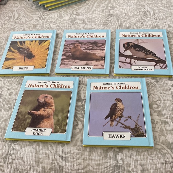 Getting To Know Natures Children Animal Books Hard Cover Bundle - Picture 2 of 7
